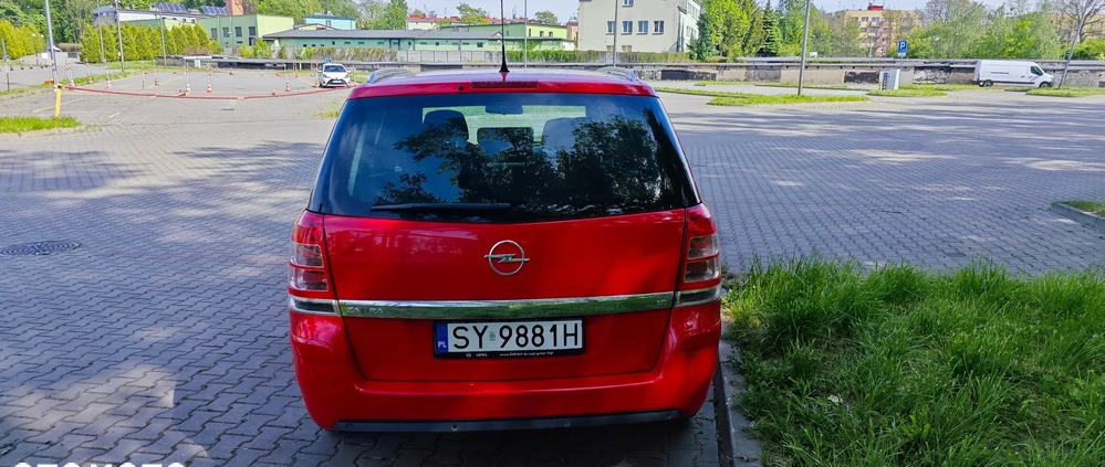 Opel Zafira cena 20900 przebieg: 178000, rok produkcji 2008 z Bytom małe 154